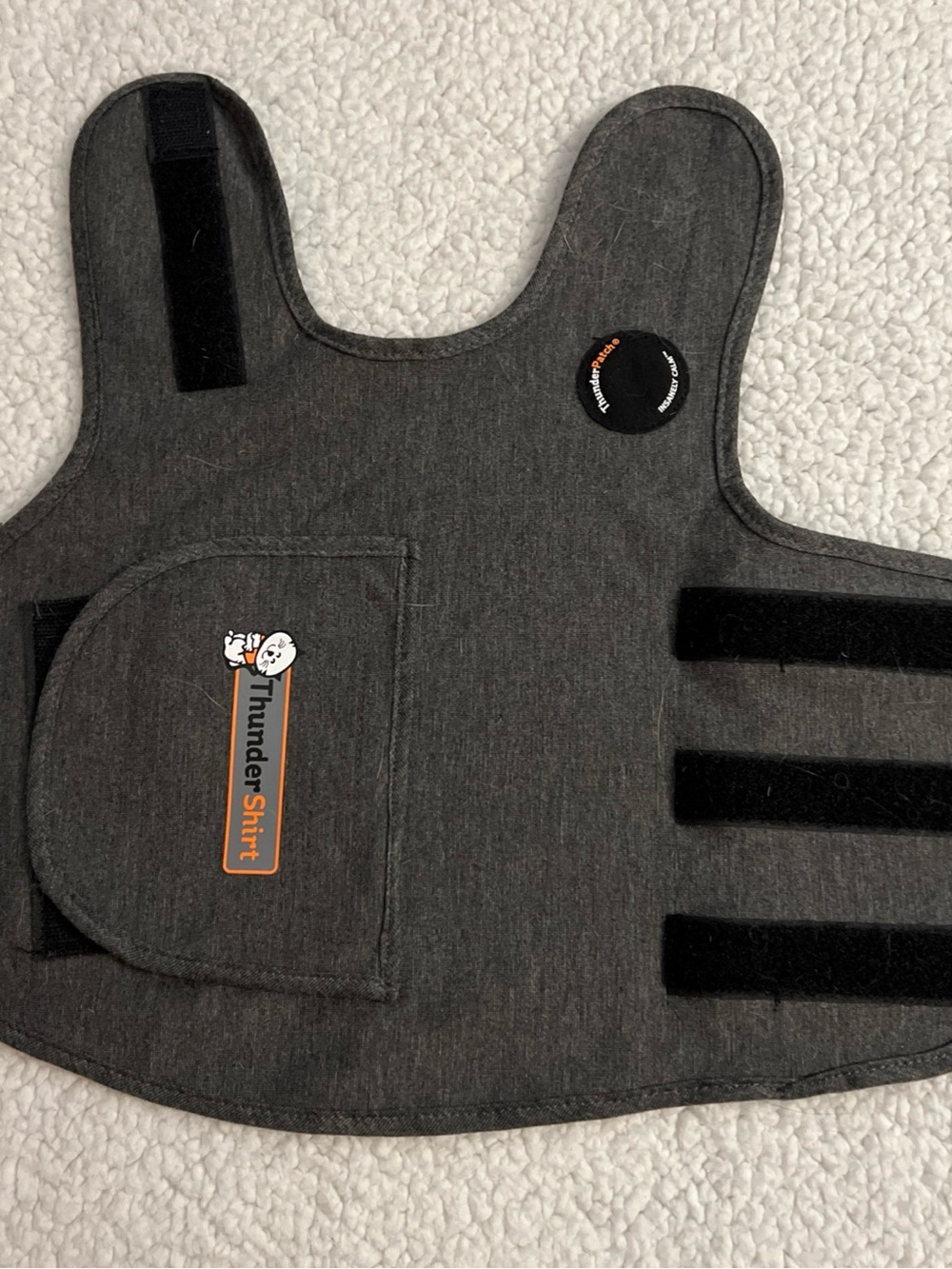 Cat Anxiety Thunder Shirt Size S Gray Small Under 9 lbs Calming Used